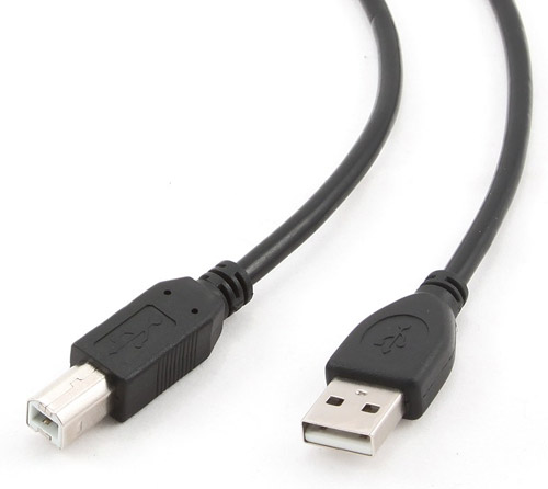 Кабель USB2.0 A-B 3м, улучшенные контакты  (CCP-USB2-AMBM-10)