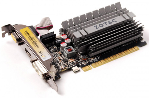 Видеокарта ZOTAC 1Gb/PCI-E GeForce GT630 Zone Edition [DDR3]  (ZT-60408-20B)