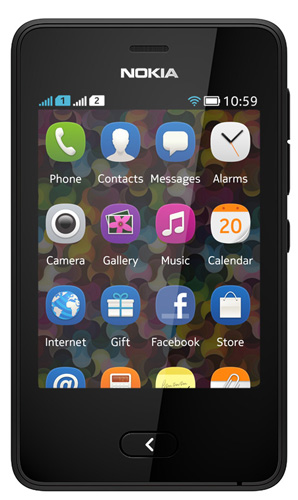 Сотовый телефон Nokia Asha 501 RM-902 Dual Sim Black