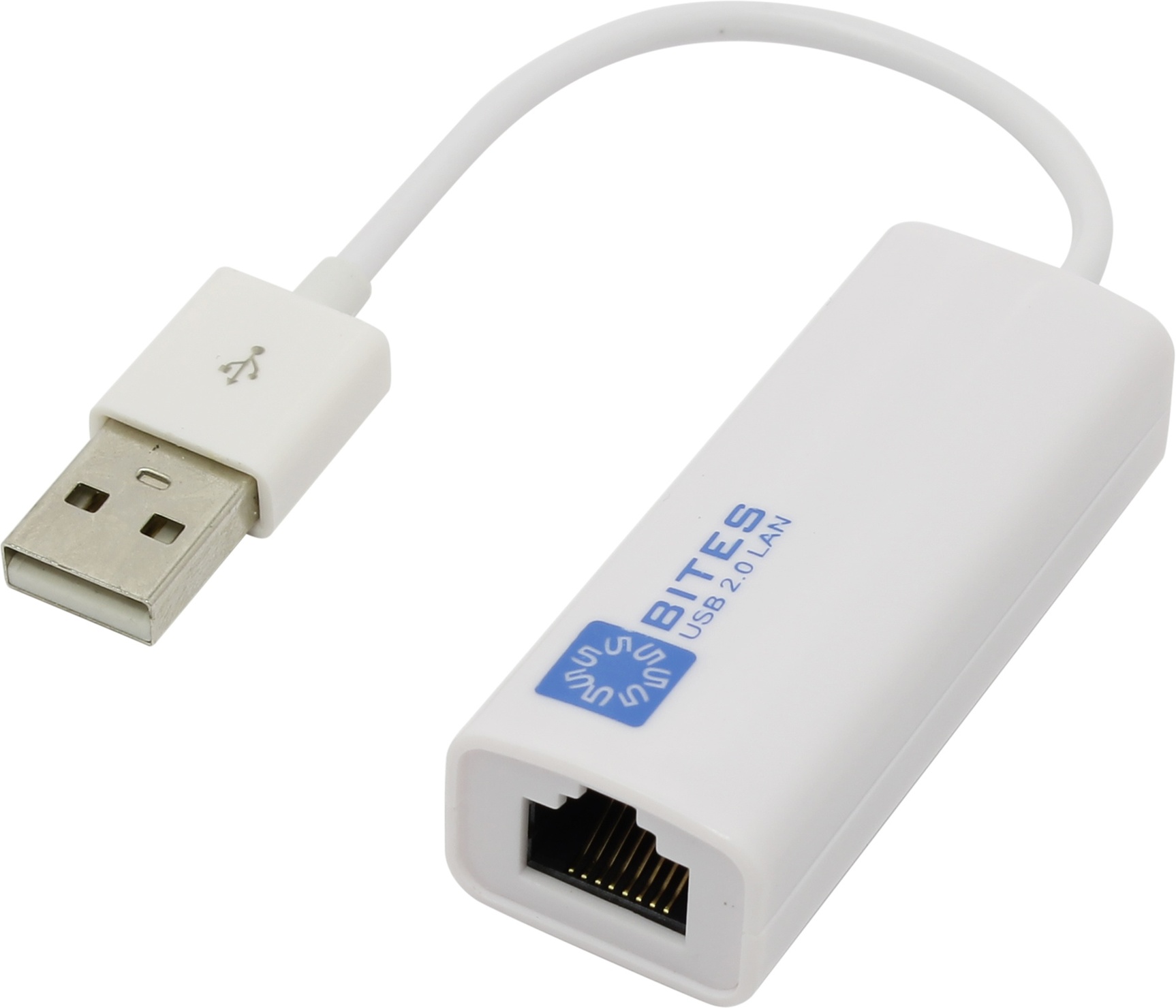 Сетевой адаптер USB2.0 to RJ45 5bites UA2-45-02WH (10/100Mbps)