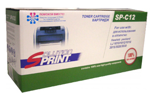Тонер-картридж HP Q2612A Sprint  (SP-C12)