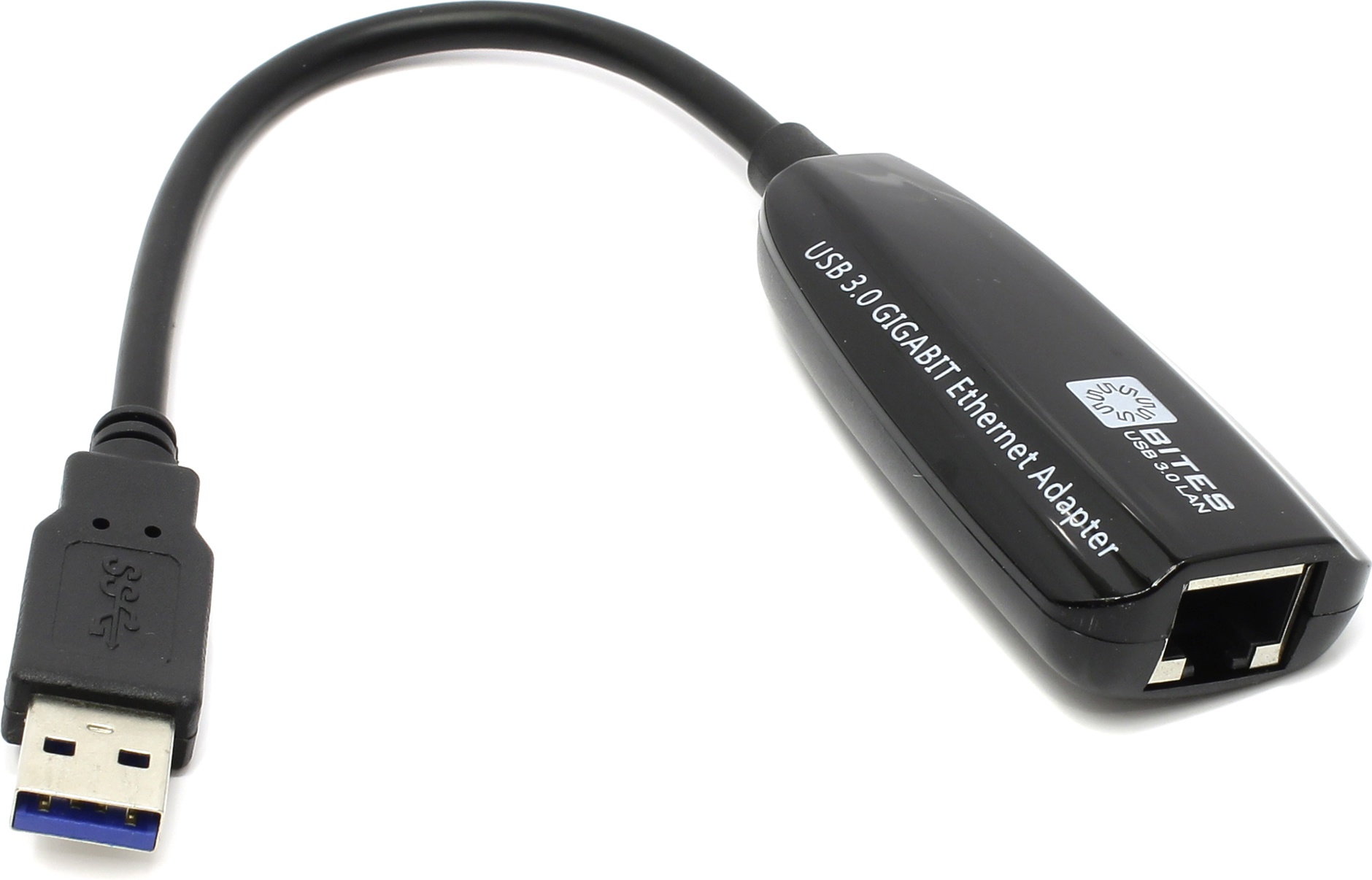 Сетевой адаптер USB3.0 to RJ45 5bites UA3-45-01BK (10/100/1000Mbps)