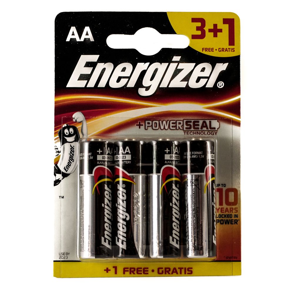 Батарейка AA LR6 Energizer (4 шт. блистер)