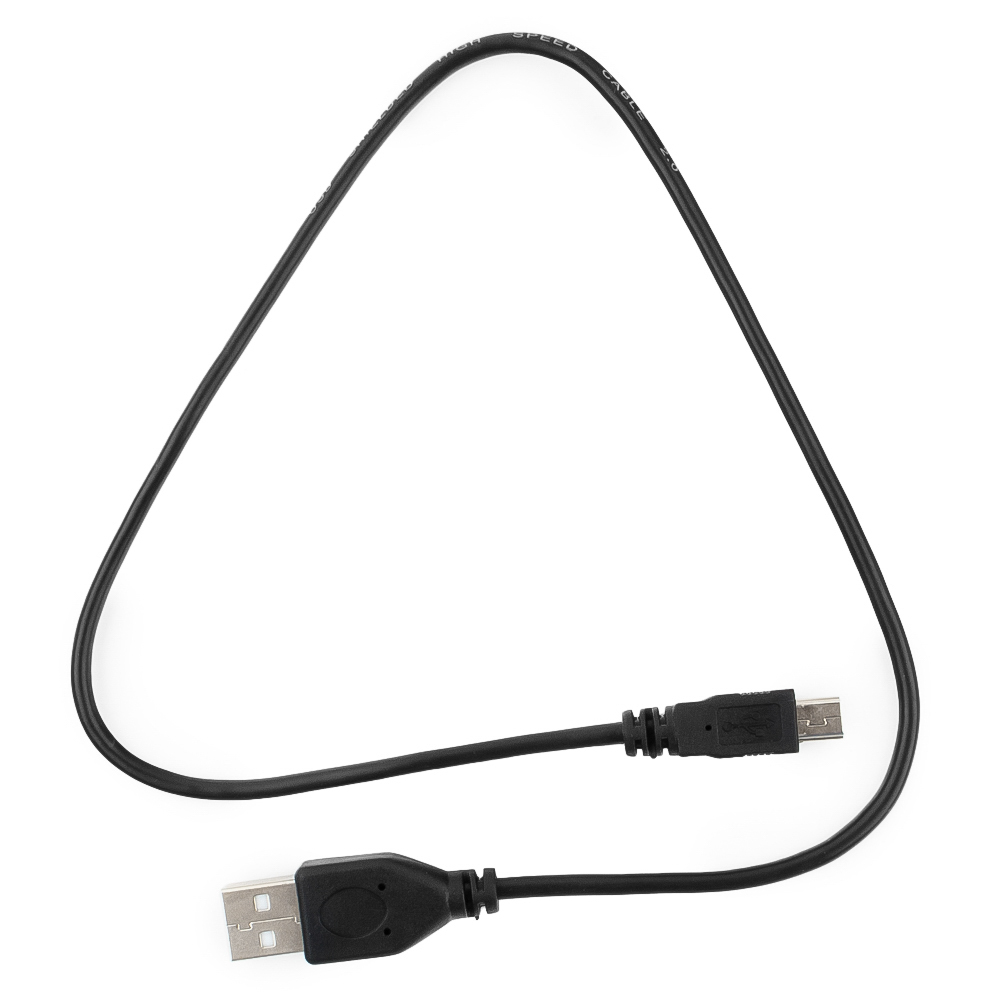Кабель USB2.0 A-miniB (5 pin) 0.5м Гарнизон  (GCC-USB2-AM5P-0.5M)