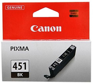 Чернильница Canon CLI-451Bk черная  (6523B001)