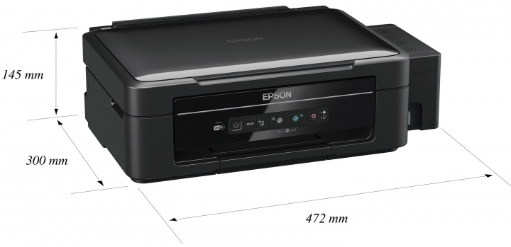 МФУ Epson L355 A4 струйный (принтер, сканер, копир)  (C11CC86302)