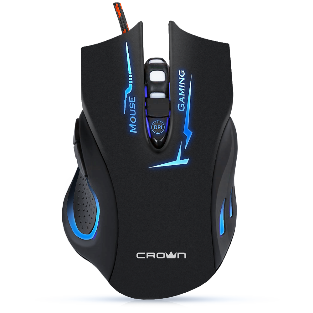 Мышь CROWN Gaming CMXG-615, лазерная, USB