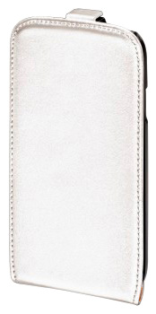 Чехол Hama Smart Case для мобильного телефона Samsung Galaxy S4, магнитная застежка, кожа, белый  (H-122852)
