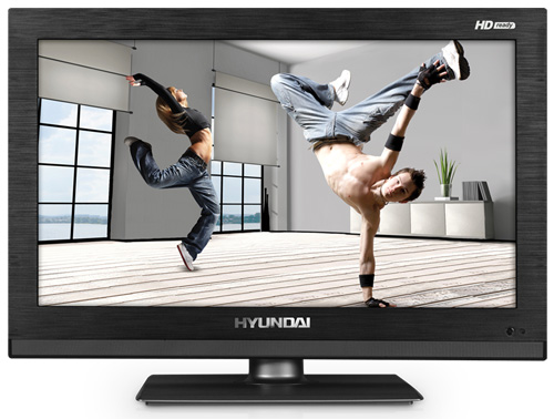 Телевизор Hyundai H-LED19V6 HD LED черный