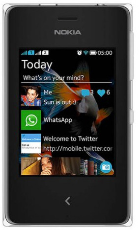 Сотовый телефон Nokia Asha 500 RM-934 Dual SIM WHITE