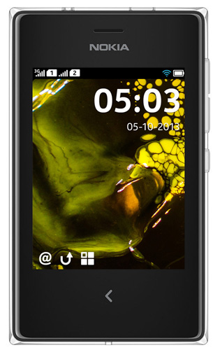 Сотовый телефон Nokia Asha 503 RM-922 Dual SIM WHITE