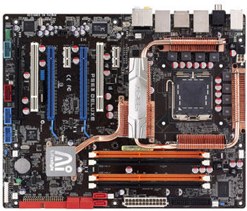 Материнская плата ASUS P5E3 Deluxe Socket775/iX38/DDR III/PCI-Ex16/ATX