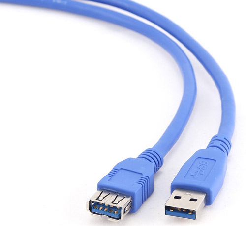 Кабель USB3.0 AM-AF 1.8м удлинительный, улучшенные контакты  (CCP-USB3-AMAF-6)/(UC3011-018F)
