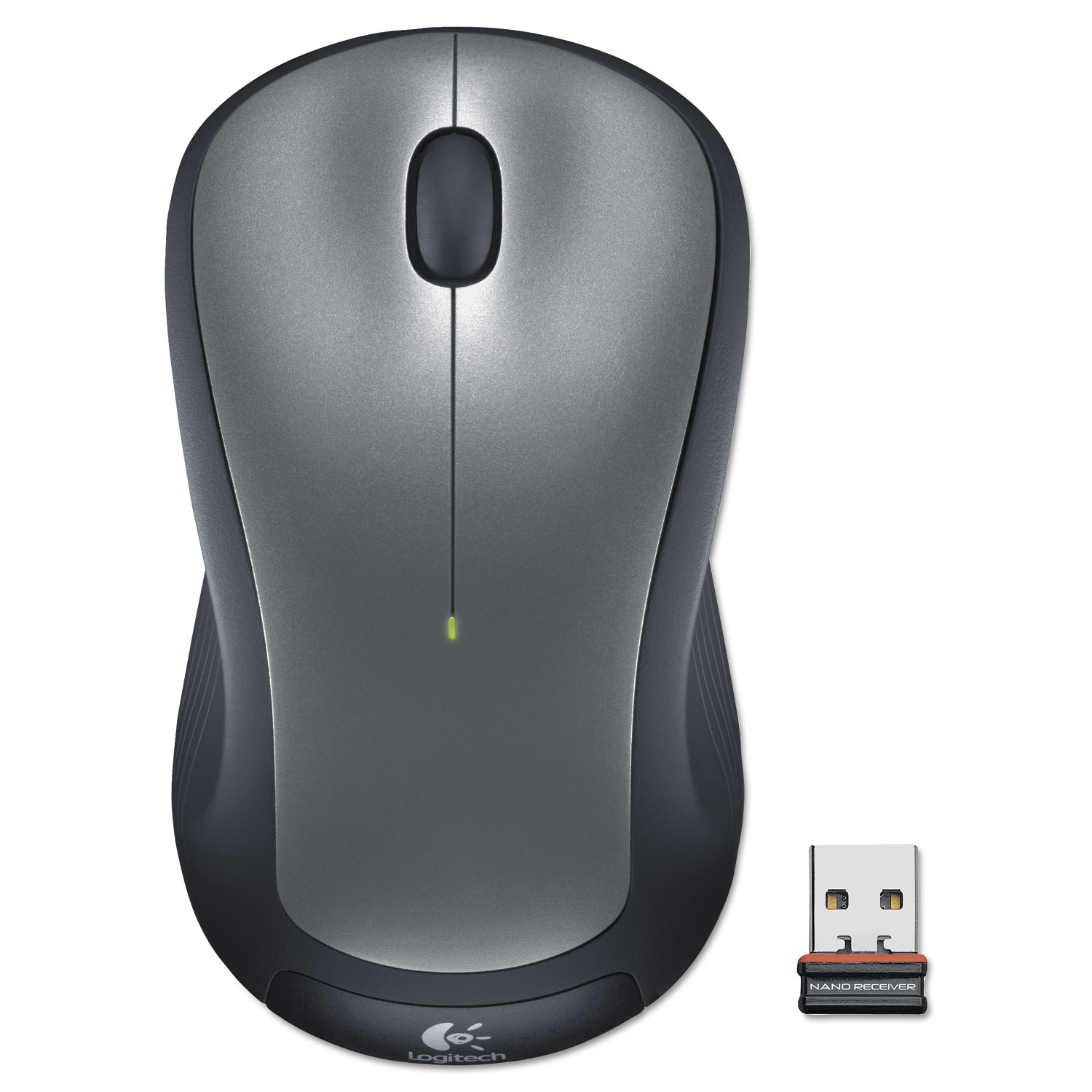 Мышь Logitech M310 Wireless Mouse Silver-Black  (910-003986)