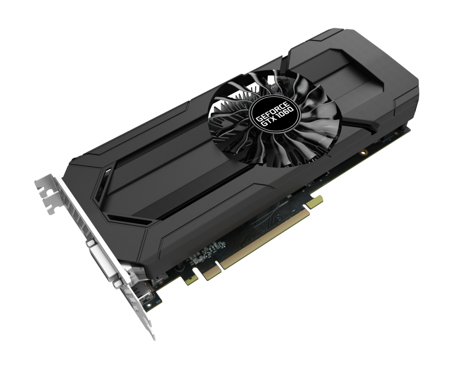 Видеокарта Palit 6Gb/PCI-E NVIDIA GeForce GTX 1060 StormX [GDDR5]  (NE51060015J9-1061F)