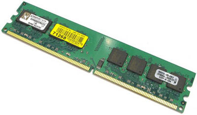 Память DDR II 2Gb PC-6400, 800MHz Kingston  (KVR800D2N5/2G / KVR800D2N6/2G)