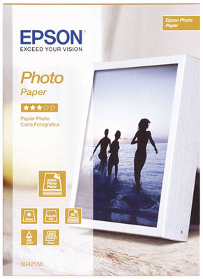 Бумага Epson 130x180мм (C13S042158) Photo paper 190 г/м2  50л.