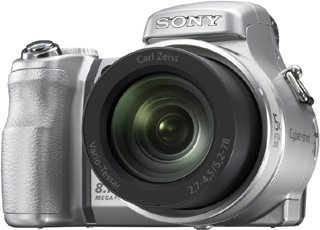 цифровая фотокамера Sony Cyber Shot DSC-H9 silver