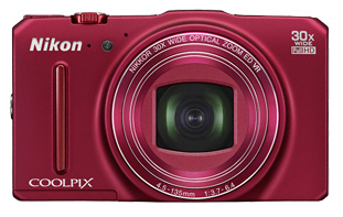 цифровая фотокамера Nikon Coolpix S9700 red  (VNA651E1)