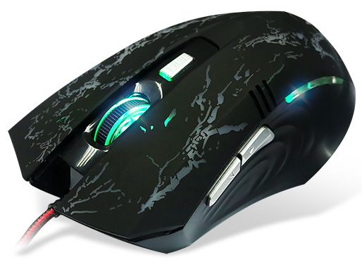 Мышь CROWN Gaming CMXG-600, лазерная, USB