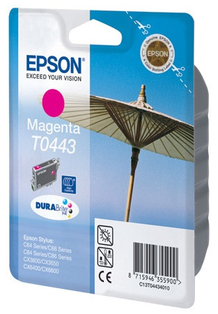 Картридж Epson T0443 пурпурный  (C13T04434010)
