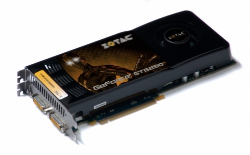 Видеокарта ZOTAC 1Gb/PCI-E GeForce GTS250 [DDR3]  (ZT-20106/3-10P)