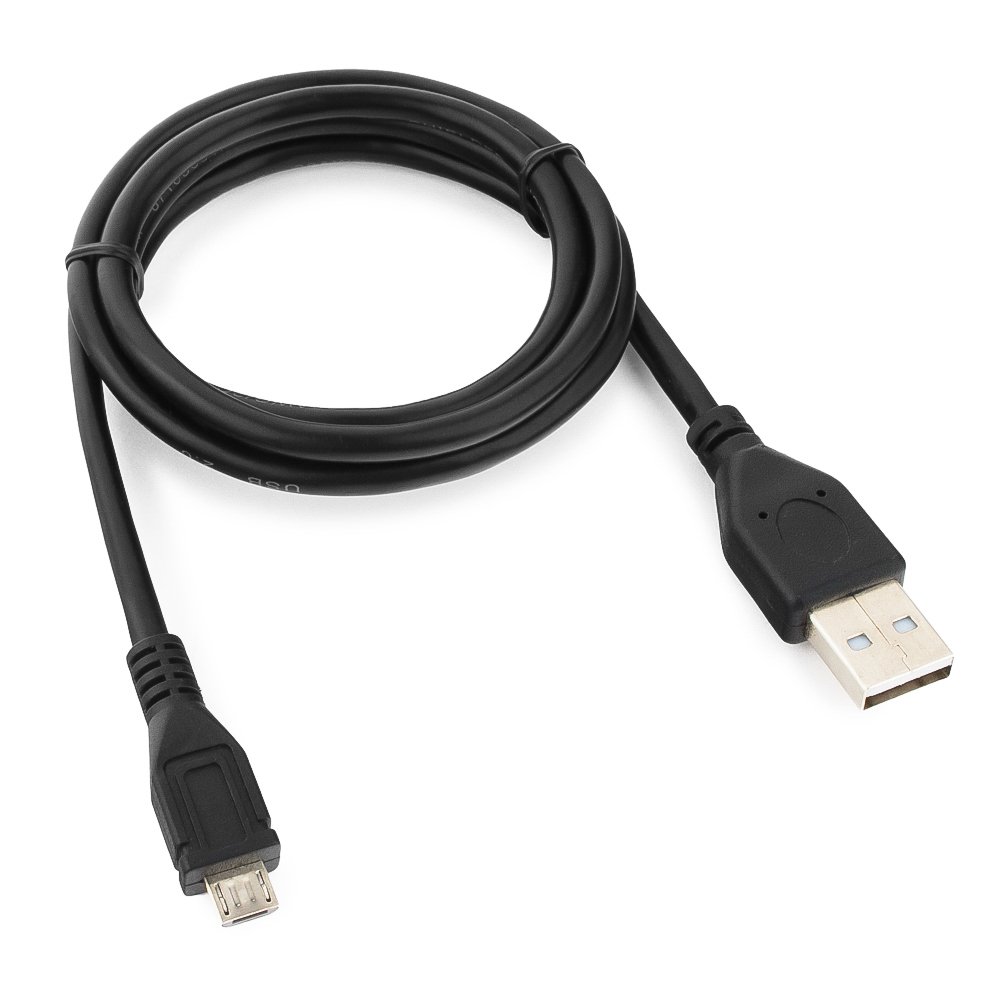 Кабель USB2.0 A-microB 1.0м  (CCP-mUSB2-AMBM-1M)