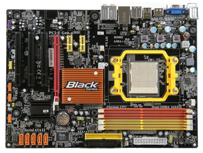 Материнская плата EliteGroup A780GM-A SocketAM2+/AMD780G/DDR II/PCI-Ex16/ATX