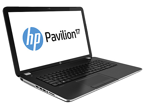 Ноутбук HP Pavilion 17-e154sr Intel 2020M/4096Mb/500Gb/17.3 HD+/AMD HD8670 1Gb/DVD-RW/BT/Windows 8.1™ (Mineral black) (F7S69EA)