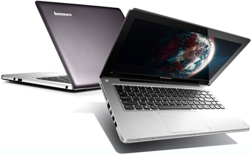 Ноутбук Lenovo IdeaPad U310GMGRTXI53317U4G5248ERU Intel i5-3317U/4096Mb/500Gb + 24Gb SSD/13.3 HD/WiFi/Windows 8™ (graphite grey) (59343348)