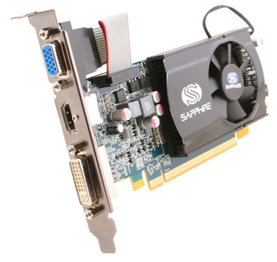 Видеокарта Sapphire 1Gb/PCI-E ATi Radeon HD5570 [DDR3]  (11167-04/00)