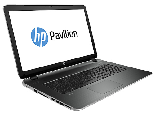 Ноутбук HP Pavilion 17-f054sr Intel i3-4030U/6144Mb/750Gb/17.3 HD+/GT830M 2Gb/DVD-RW/WiFi/BT/Windows 8.1™ (Natural silver) (G7Y14EA)