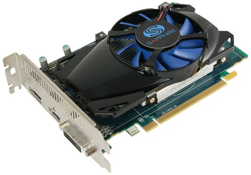 Видеокарта Sapphire 1Gb/PCI-E AMD Radeon HD7750 [DDR5]  (11202-00/10)