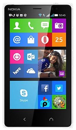 Смартфон (сотовый телефон) Nokia X2 RM-1013 Dual Sim White