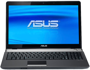Ноутбук ASUS N61Vn Q9000/4096Mb/500Gb/16 HD/GT240M/DVD-RW BluRay/WiFi/Windows Vista™ Home Premium
