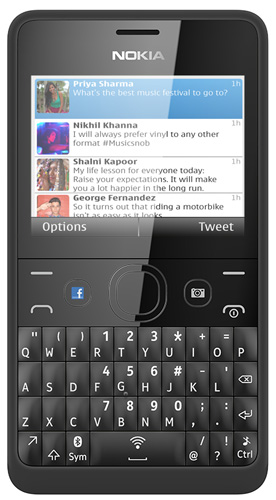 Сотовый телефон Nokia Asha 210.2 RM-928 Dual Sim Black