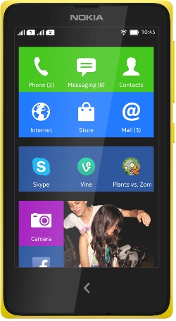 Смартфон (сотовый телефон) Nokia X RM-980 Dual SIM Yellow