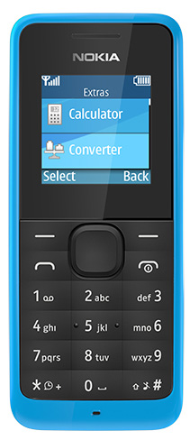 Сотовый телефон Nokia 105 RM-908 Blue