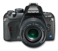цифровая фотокамера Olympus E-420 KIT-double (ED 14-42/3.5-5.6 + ED 40-150/4.0-5.6)