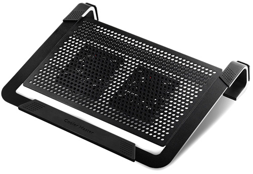 Теплоотводящая подставка под ноутбук Cooler Master NotePal U2 Plus, Black  (R9-NBC-U2PK-GP)