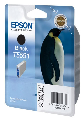 Картридж Epson T5591 черный  (C13T55914010)
