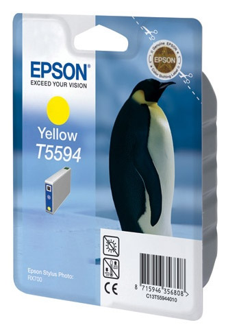 Картридж Epson T5594 желтый  (C13T55944010)