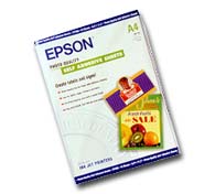 Бумага Epson A4 (C13S041106) Photo Quality Self Adhesive Sheet 167 г/м2  10л.