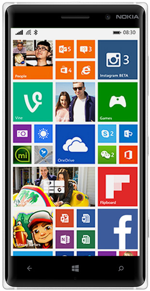 Смартфон (сотовый телефон) Nokia Lumia 830 RM-984 White