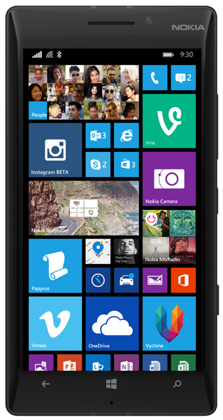 Смартфон (сотовый телефон) Nokia Lumia 930 RM-1045 Black