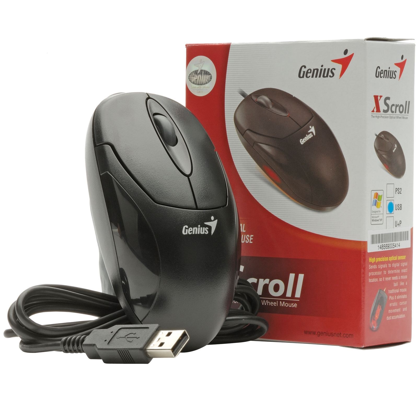Мышь Genius Xscroll V3 G5, USB