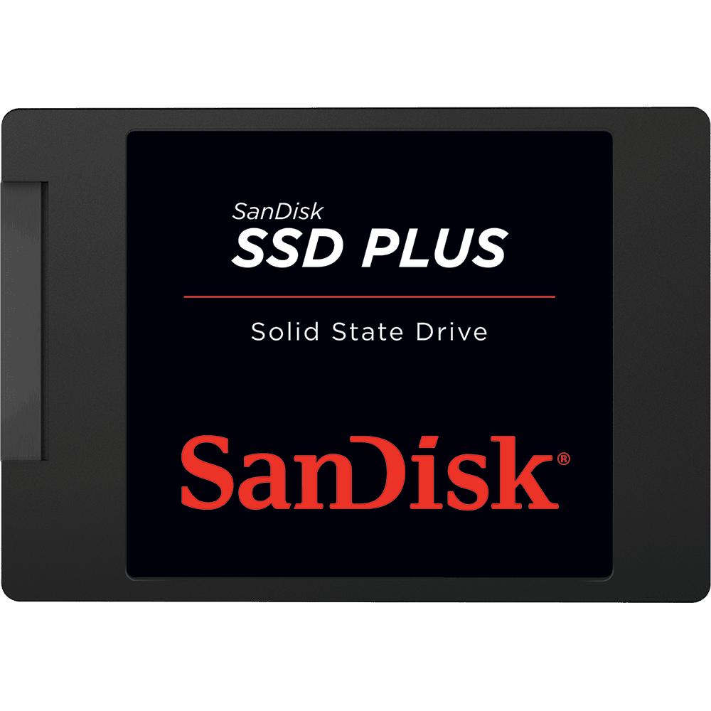 Диск SSD 2.5 240Gb SanDisk SSD PLUS, TLC  (SDSSDA-240G-G26)