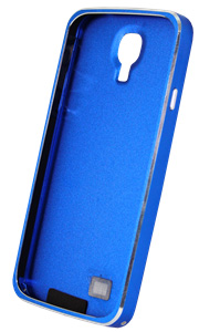 Чехол Ginzzu GC-M801V Alum, для Galaxy S4, Blue