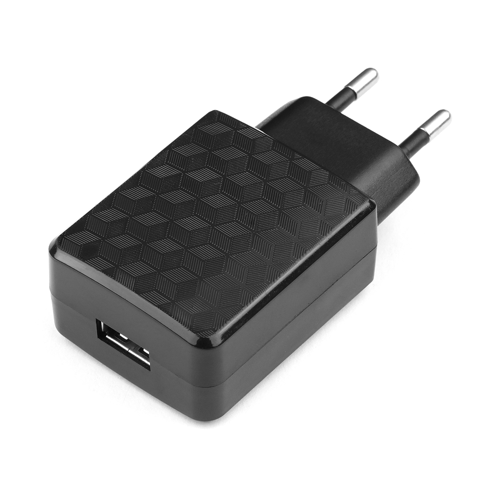 Зарядное устройство сетевое Cablexpert 100/220V - 5V USB 1 порт, 2A, черный  (MP3A-PC-06)