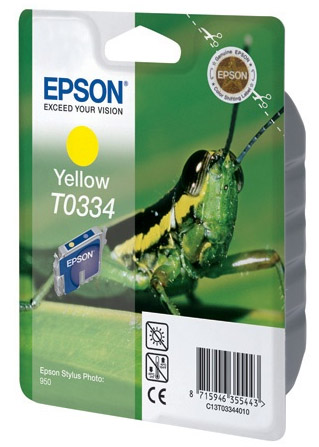 Картридж Epson T0334 желтый  (C13T03344010)